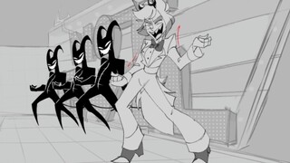 Animasi Hazbin Hotel Hell Inn Not Evil (versi Alastor)