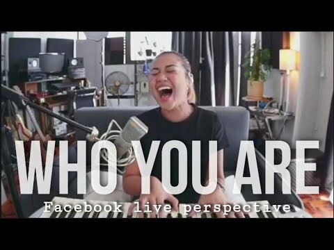 WHO YOU ARE - Morissette (Facebook live 25 April 2021)