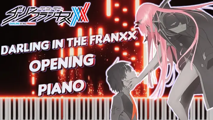 KISS OF DEATH - Darling in the FranXX OP V1 | [Piano Cover]「ピアノ」