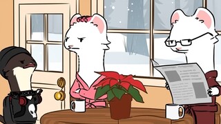 【Natural Habitat Shorts】中字 | 冬天，一些黄鼠狼、野兔和狐狸会脱掉夏天的皮毛，换上白色的冬衣 | 自然观察局 | 原创动画 | 小短片