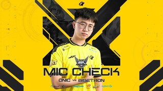 MIC CHECK - ONIC VS BTR MPL-ID SEASON 7 WEEK 4