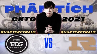 EDG PHÁ BỎ LỜI NGUYỀN TIẾN THẲNG VÀO BÁN KẾT - TRICK COMBO ANNIE CỰC HAY - EDG vs RNG | NGÀI REN