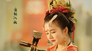 在国外给素人改造穿汉服
