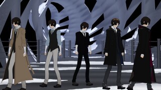 [BSD/MMD]Hãy tiến lên cho đến khi trái tim bạn hài lòng/Một kỵ sĩ cho một ngàn(Dazai Osamu × 5)