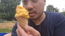 ASMR Eating Mango Ice Cream 🍦 Mouth Sounds & Licking 🍦