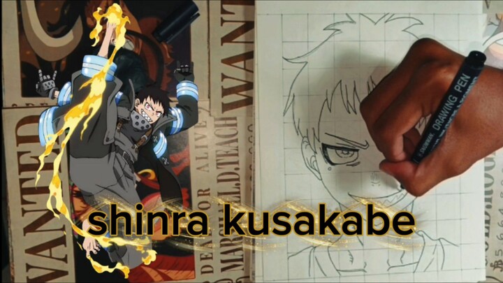 se enak itu gambar sambil dengerin musik China , character shinra kusakabe