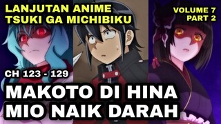 MIO NAIK DARAH KETIKA MAKOTO DIPERMAINKAN - TSUKI GA MICHIBIKU - NOVEL VOLUME 7 PART 2 - CH 123-129