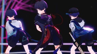 [4K| Genshin Impact MMD]♡Midnight♡Midnight♡|Scattered SoldiersฅWanderersฅFloating Madness｢DDD｣