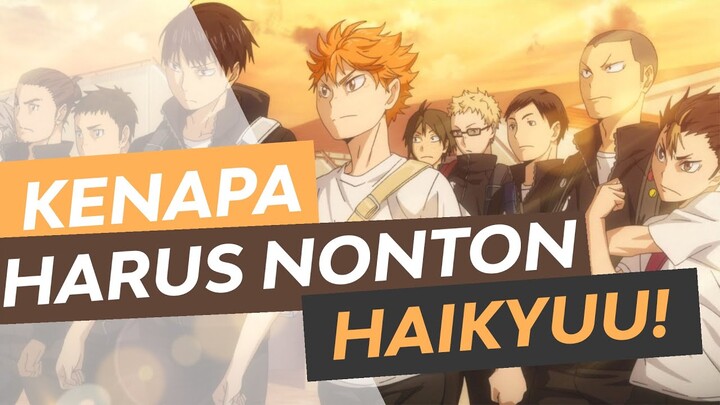 Pecinta Sport? HARUS Nonton Ini!! (Review Anime Haikyuu!!) - BahasAnime