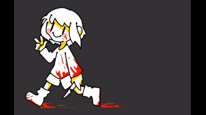 【Undertale手书】快跑吧，baby（作者：跪くベーグル）
