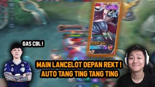 MAIN LANCELOT DI DEPAN EVOS REKT ! DI SUPPORT IN REKT AUTO MENGGILA LANCELOT GW - Mobile Legend