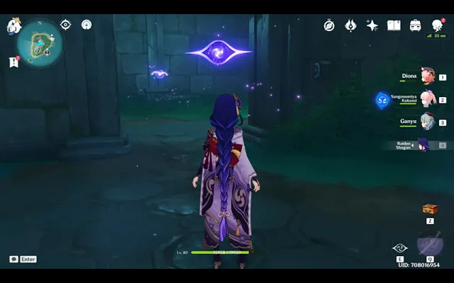 Suigetsu Pool Palace ในโดเมนสระน้ำ คำสั่งปริศนาเสาไฟฟ้า