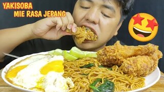 NISSIN RAMEN YAKISOBA ALA JEPANG DAN AYAM GORENG TELOR DADAR