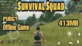 Parang PUBG? Survival Squad Game On Android Phone | Tagalog Gameplay