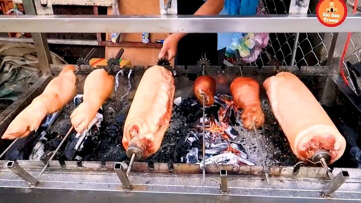 Quy Trình Ướp Heo Quay Lá Mác Mật (Gốc) Ngày Bán Cả Tạ Heo Ở Sài Gòn