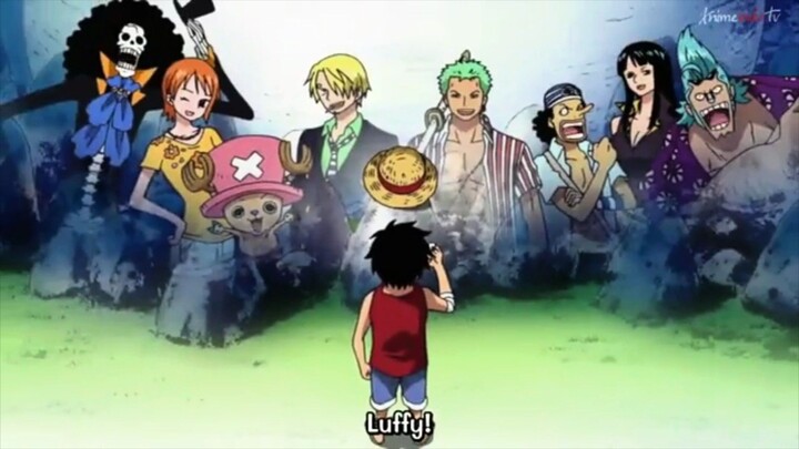 semua menghawatirkan Luffy(persahabatan yang sangat bagus T_T)