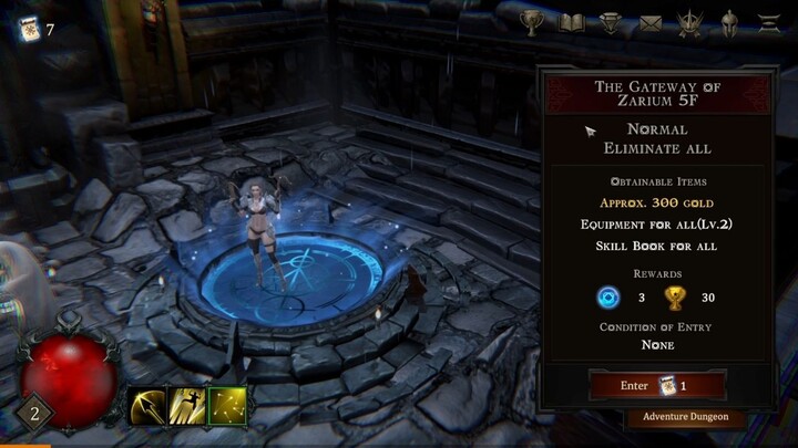 The Gateway of Zarium4F-Forgotten Temple-Demon Hunter-DarkThrone The Queens Rise