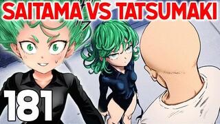 ONE PUNCH MAN 181 - SAITAMA VS TATSUMAKI ! KING DÉCOUVRE SON SECRET | REVIEW MANGA