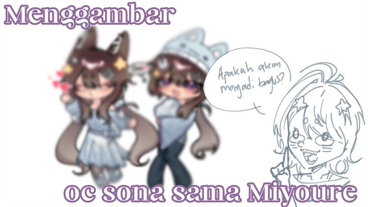 | Speed paint | satu orang, dua personality