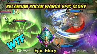 MLBB MEME ABSURD |kelakuan kocak warga epic Glory