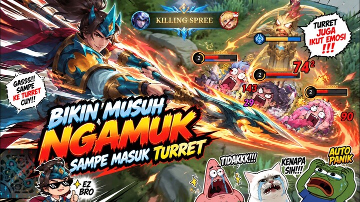 ZILONG MAJAPAHIT DAMAGE- NYA NGERI BANGET 🤣 | MLBB | ZILONG EXE