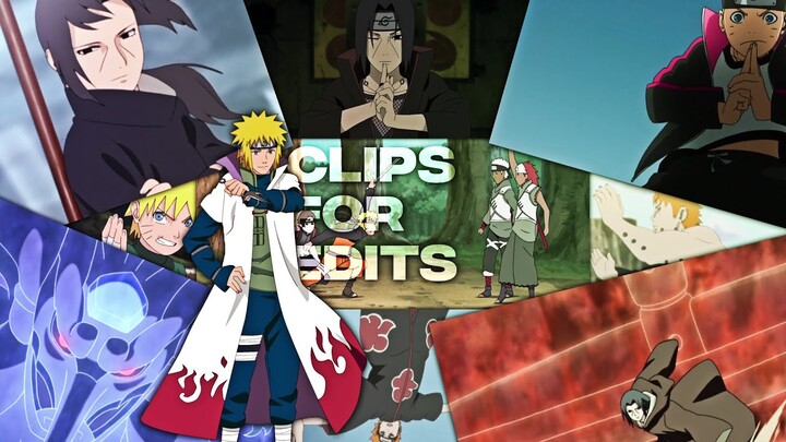 Naruto Clips For Edits Like Xenoz (Part 3) | 1080p Link in Desc.
