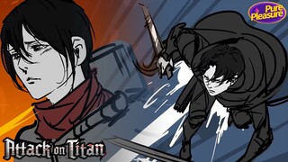 Attack on Titan Season 4 | Fan Animation/Storyboarding | Classic Scene Vol.1 (Mikasa/Levi/Eren/Gabi)