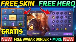 NEW EVENT!! FREE SKIN & FREE HERO + MORE - MOBILE LEGENDS