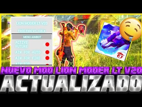 😱NUEVO MOD MENU PARA SERVIDOR AVANZADO de FREE FIRE 2024🤑FIRE HACKS PARA FREE HACK🔥LION MODER LTV20😱