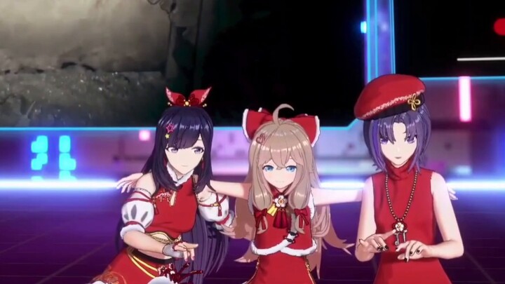 【A-SOUL】Peluk Xiaoran dari kiri ke kanan dan dari kanan ke kiri