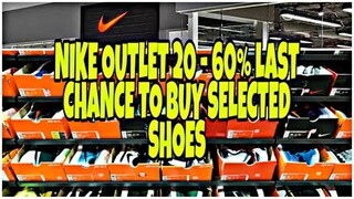 NIKE OUTLET RIVERBANK SALE UPDATE BEFORE YEAR END