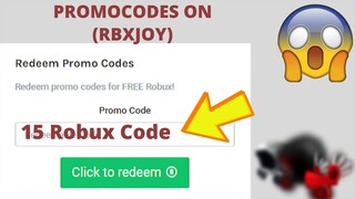 *All New Robux Promocode On RBXJOY - 2020