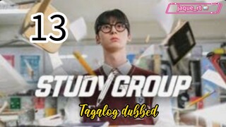 Title: Study Group | Tagalog dubbed | kdrama | episode 13