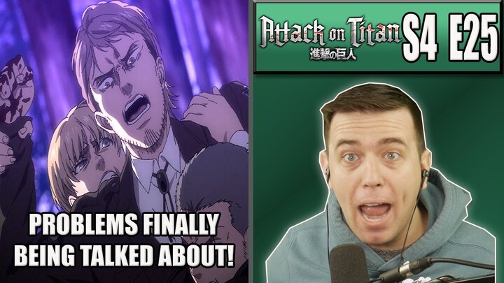 EREN HAS BROUGHT EVERYONE TOGETHER! - Attack On Titan Season 4 Episode 25 - Rich Reaction