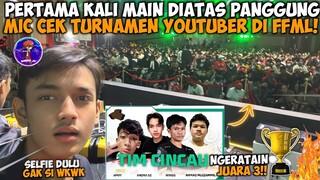 MIC CEK TURNAMEN YOUTUBER FF DI FFML! BARU PERTAMA MAIN TIM ANDRA LGSG JUARA 3!!