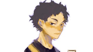 【procreate】Colorful black and white silly dogs can also learn. I really can’t make up a title. You c