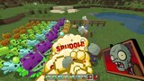 SERPVZ Plants VS Zombies ADDON NEW UPDATE in Minecraft PE