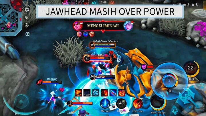 JAWHEAD TRIPEL KILL SAAT KONTES LORD