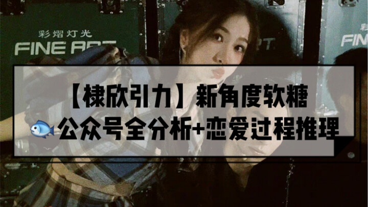 【棣欣引力】欣欣视角恋爱过程推理+公众号全分析软糖