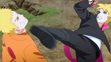 Boruto poked Naruto's mouth for daring to look down on his Karma,it's hard to be a dad