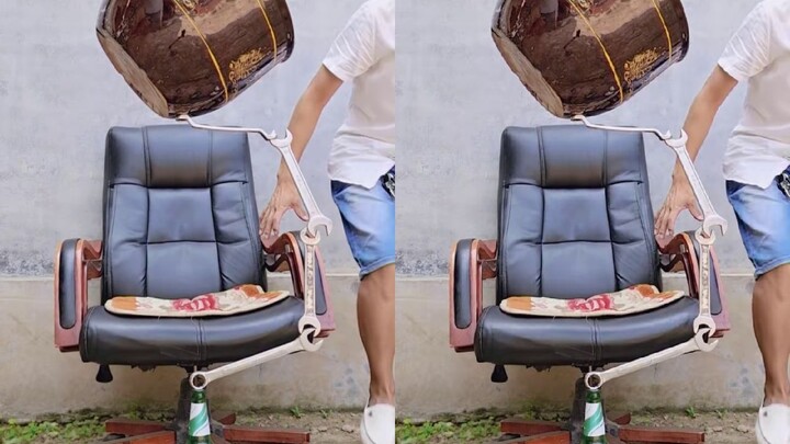 [Chinese Balancing Act] The King of Balancing: Stacks a Massive Barrel Neatly on Top of a Beer Bottl