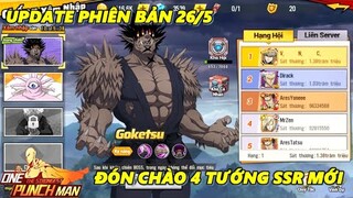 One Punch Man:The Strongest - Update Phiên Bản Mới, Ra Mắt 4 Tướng SSR Nhưng Vẫn Không Có Muỗi V2