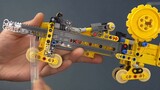 Interpretasi mendalam dari unggulan rekayasa grup teknologi baru LEGO, buldoser Caterpillar 42131. S