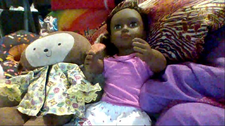 My doll's nightly routine