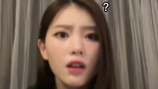 猝不及防被吓一跳的懵懵小婷