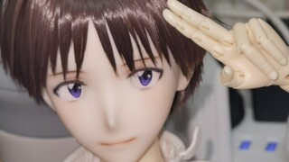 [bjd/Kaoruji] Quá trình sản xuất tóc giả của Shinji nhưng lại là meme mèo