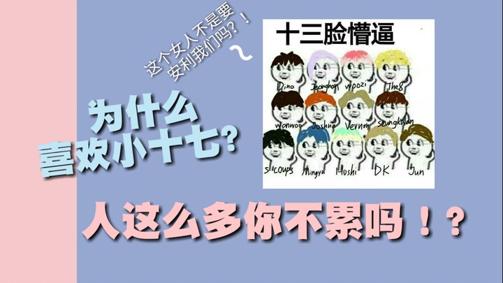 【SEVENTEEN】The cuteness befitting a major group (ฅ>ω<*ฅ)/Recommendation post