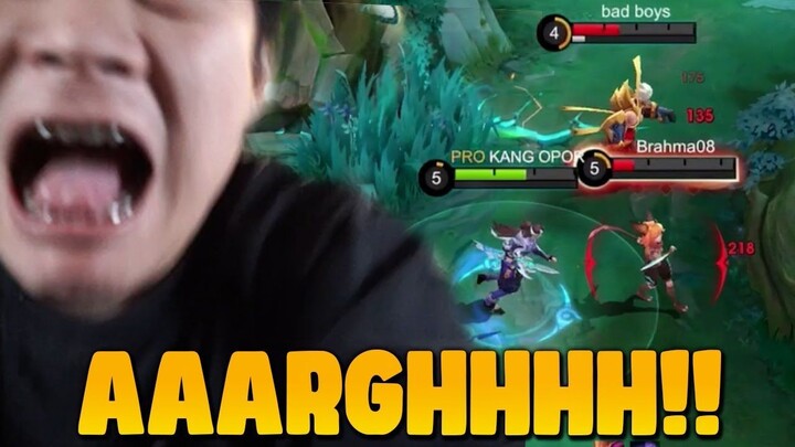 Dahlah Cape Pengen Uninstall Bae - Mobile Legends