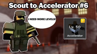 Best XP Grind Strat? | Scout to Accelerator #6 | Tower Defense Simulator | ROBLOX