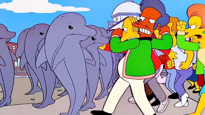 Akankah manusia dikendalikan oleh lumba-lumba dalam 20 tahun ke depan? Simpsons 2